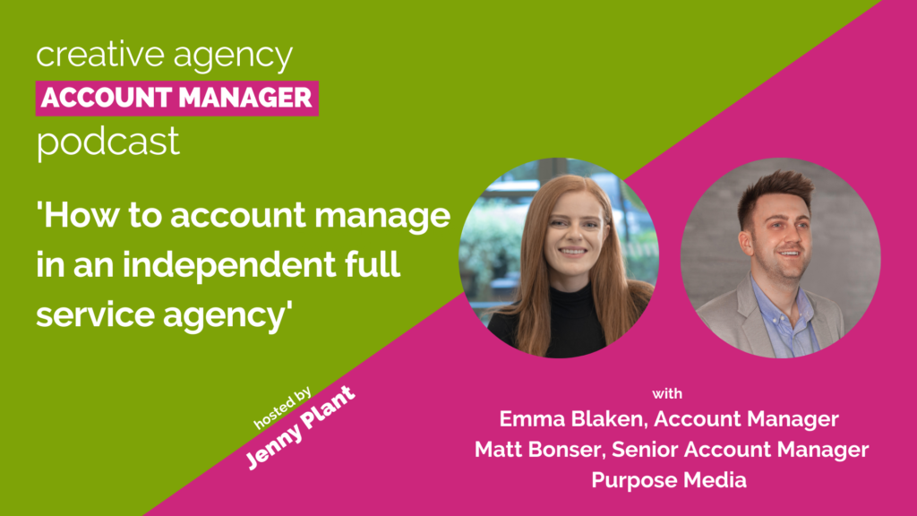 Emma Blaken and Matt Bonser, Purpose Media