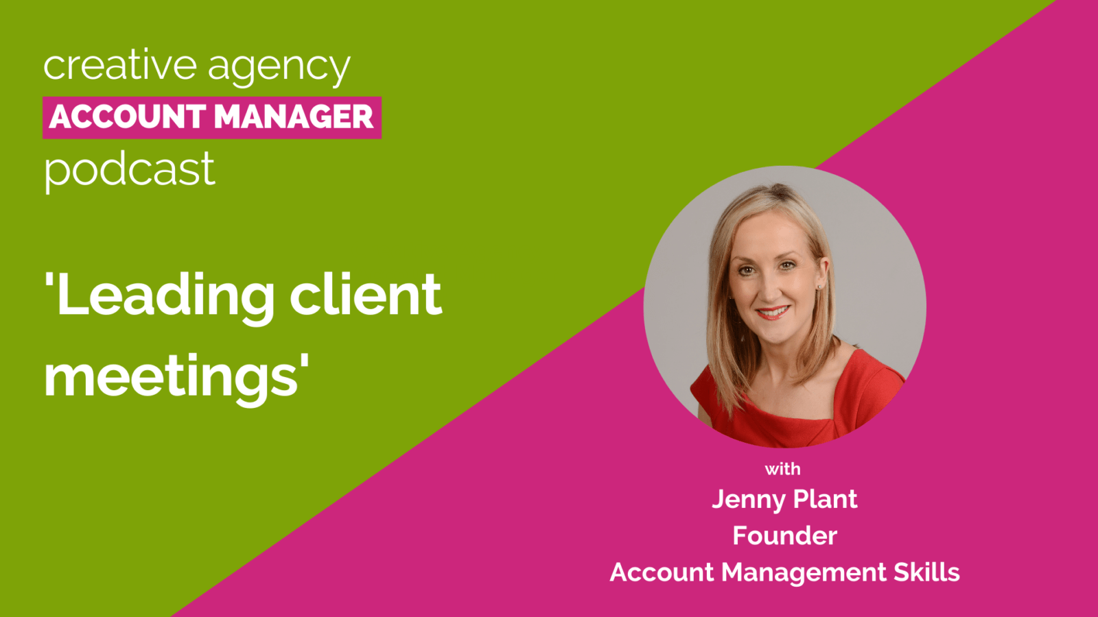 Creative agency leading client meetings Jenny Plant